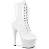 Pleaser - BEJEWELED10207 Bottes de plateforme, Pole dance chaussures - Blanc Product image